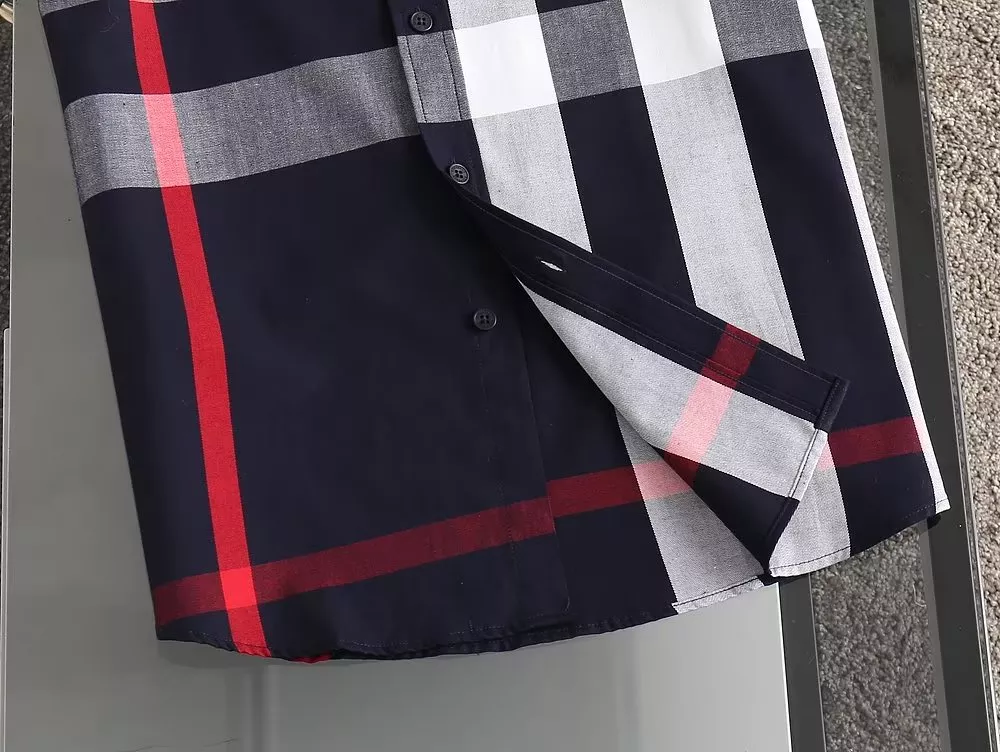 Burberry Shirts Short Sleeved For Men Vibrant 6527