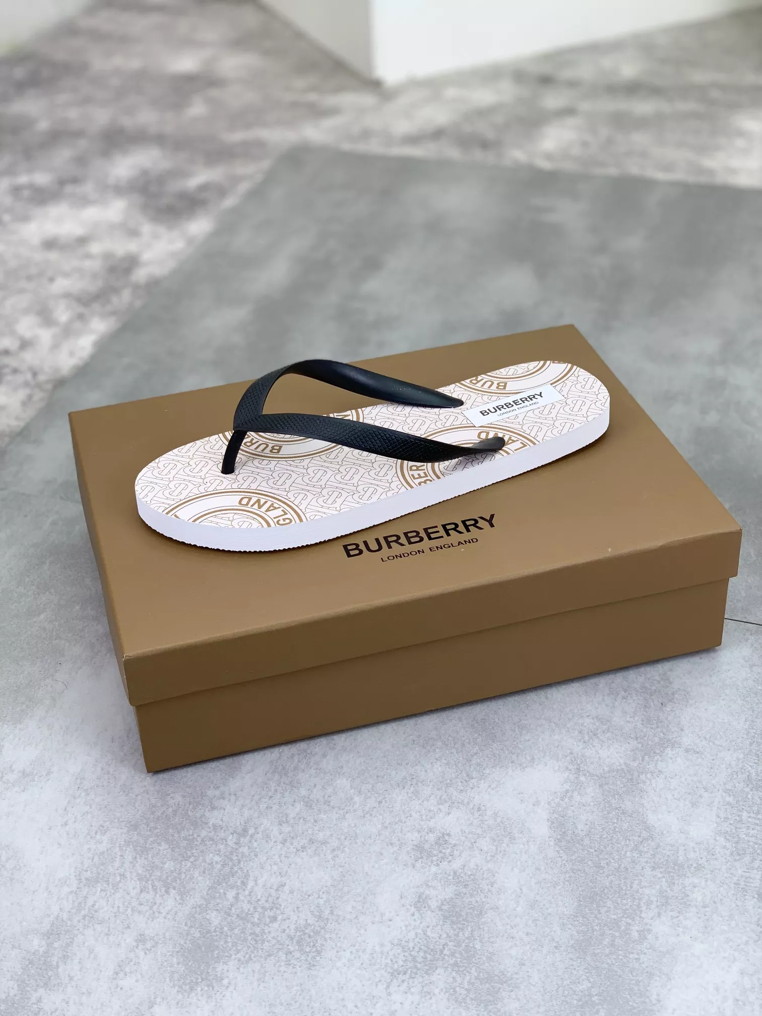 Burberry Slippers For Men Elegant 3796