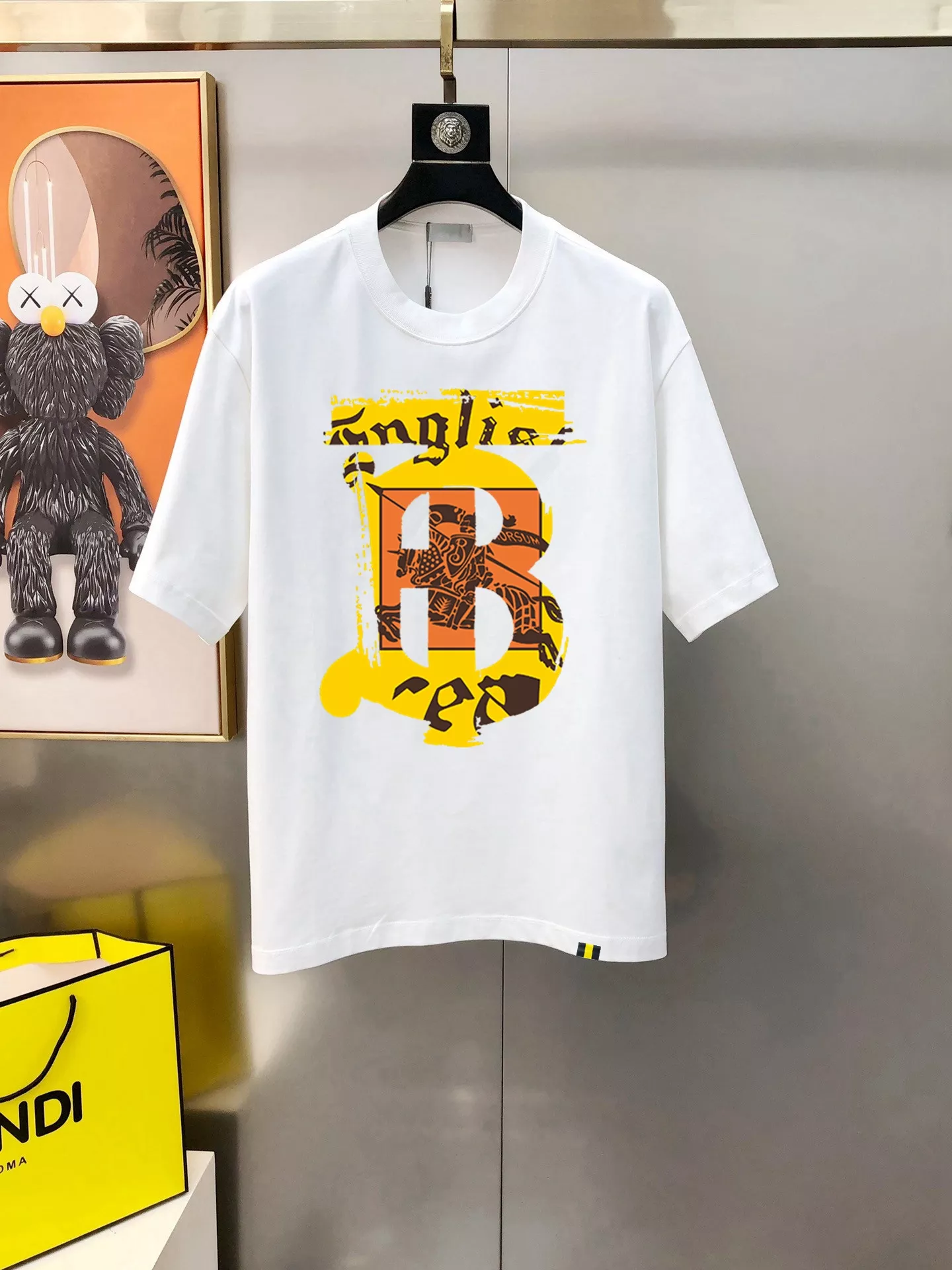 Burberry T-Shirts Short Sleeved For Men Breathable 3827