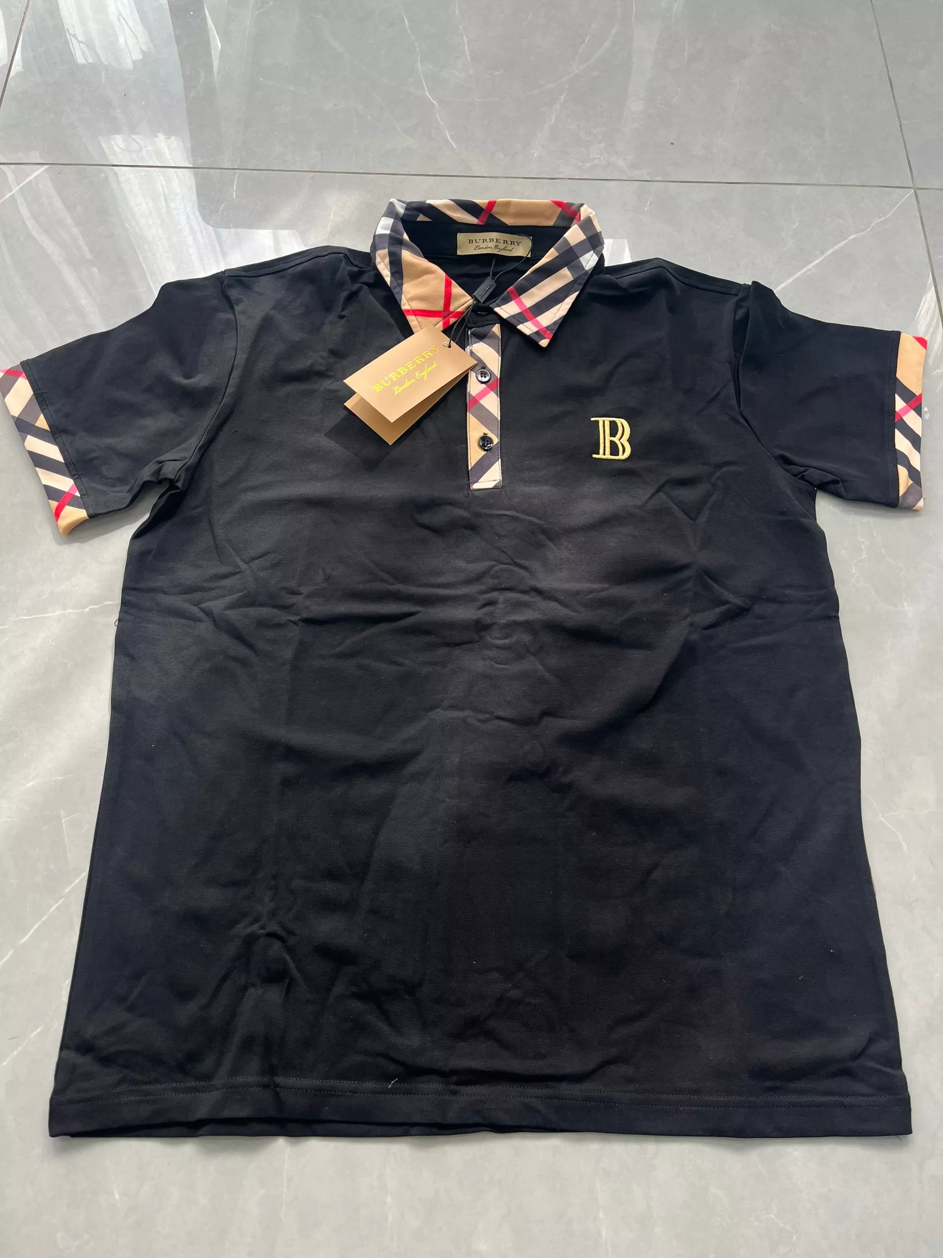 Burberry T-Shirts Short Sleeved For Men Bright 8578