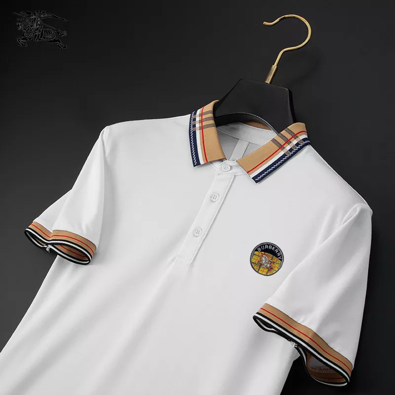 Burberry T-Shirts Short Sleeved For Men Bright 9889