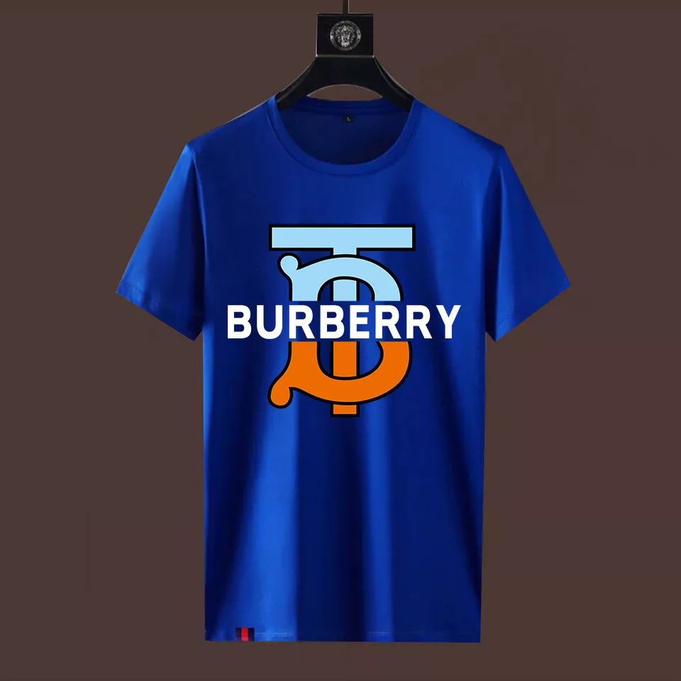 Burberry T-Shirts Short Sleeved For Men Compact 3496