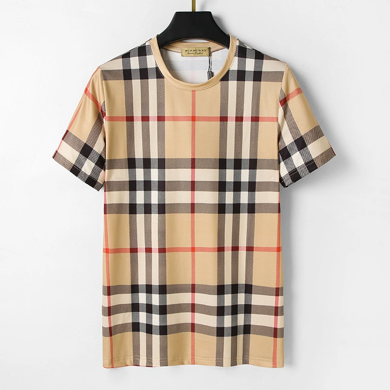 Burberry T-Shirts Short Sleeved For Men Compact 6769