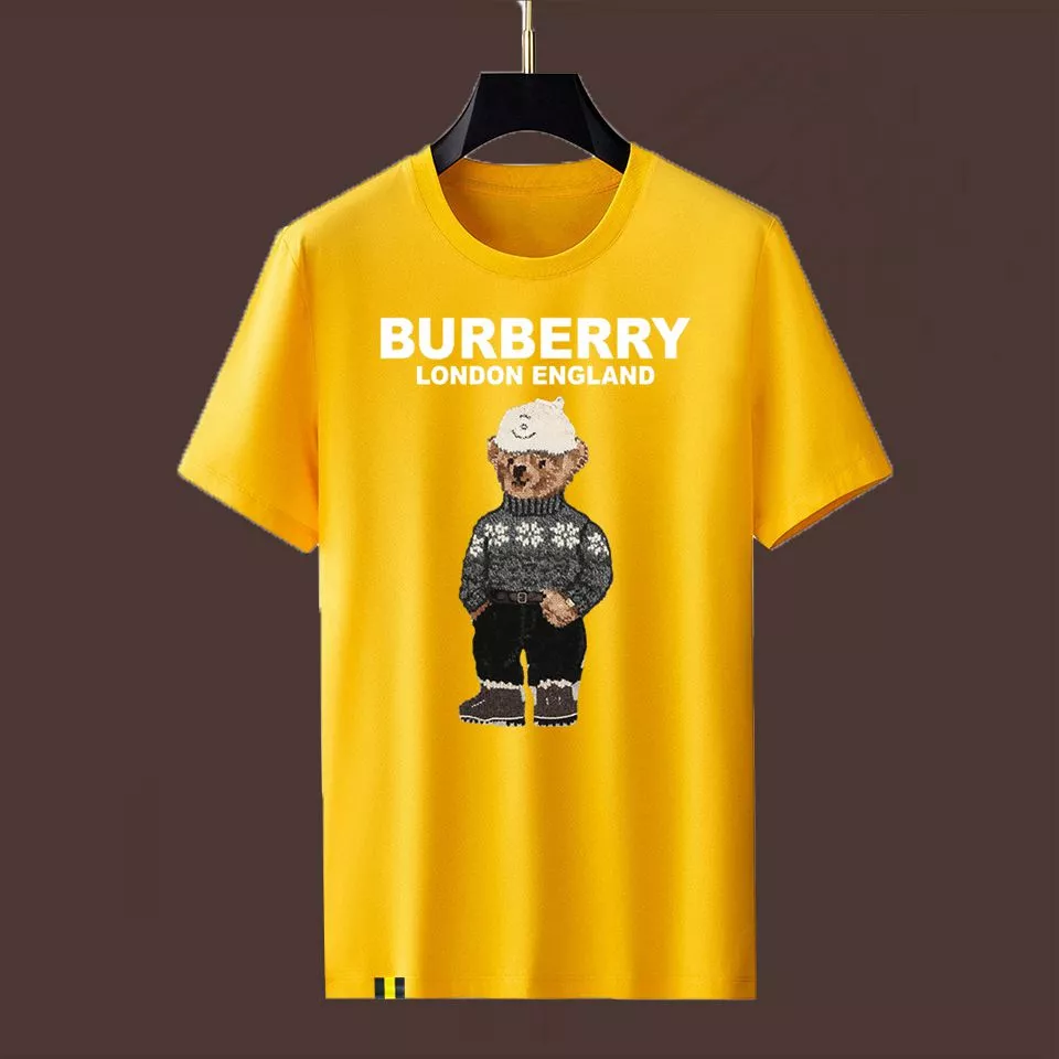 Burberry T-Shirts Short Sleeved For Men Durable 3775
