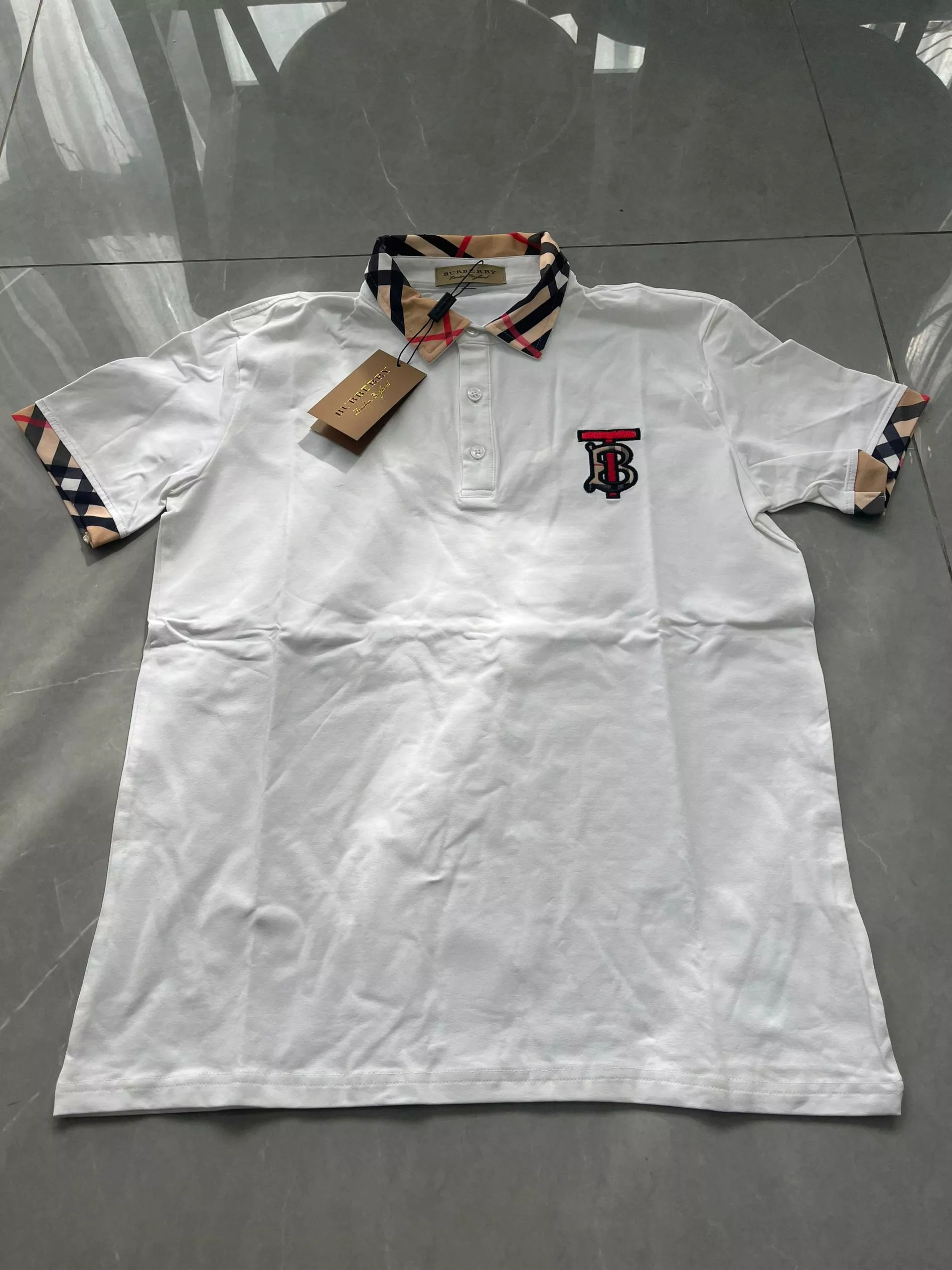 Burberry T-Shirts Short Sleeved For Men Durable 8214