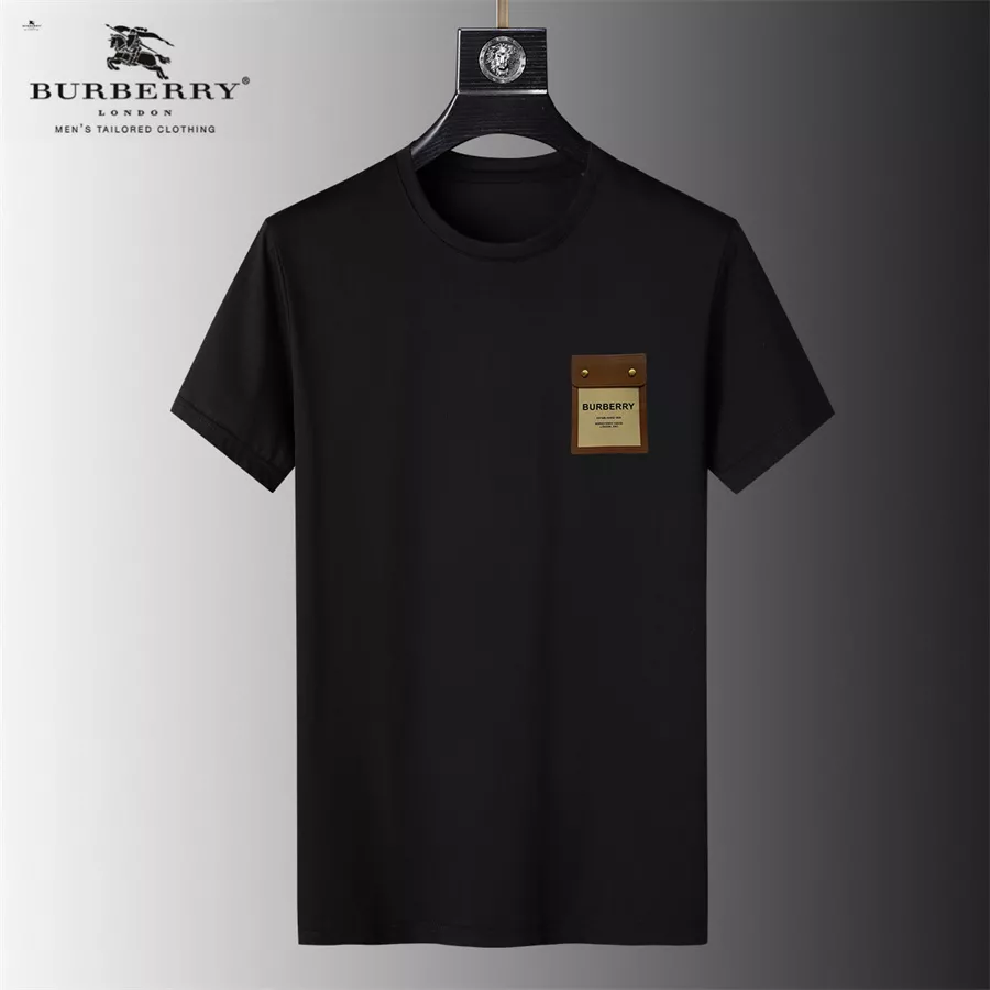 Burberry T-Shirts Short Sleeved For Men EasyMatch 5473