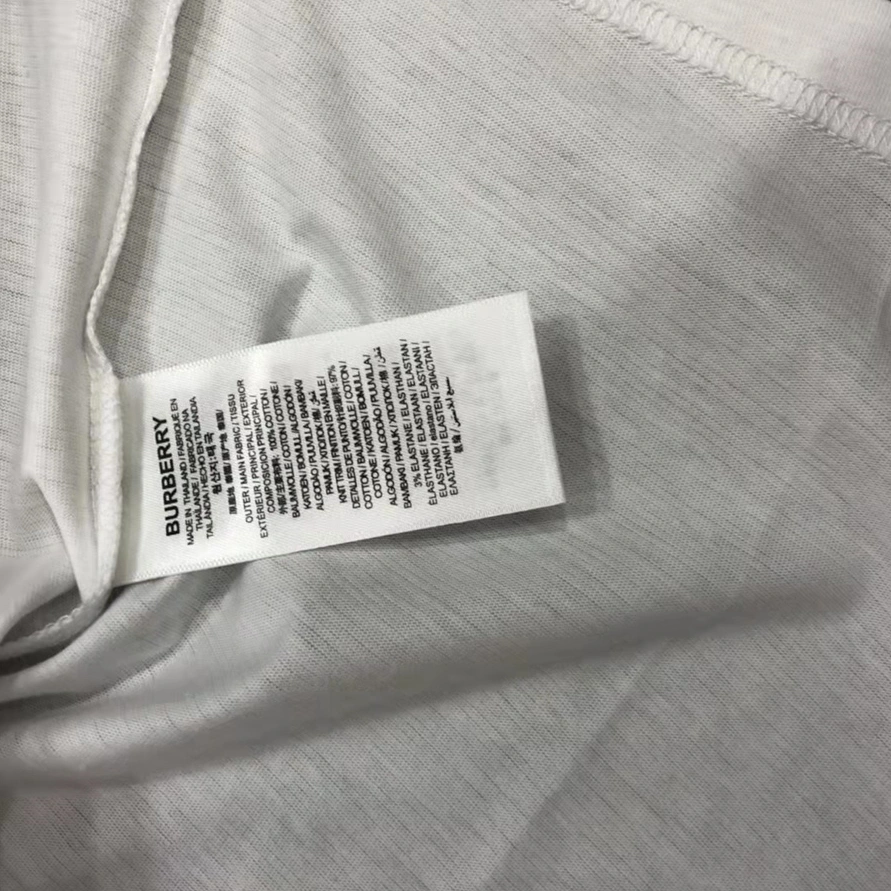 Burberry T-Shirts Short Sleeved For Men Functional 1205