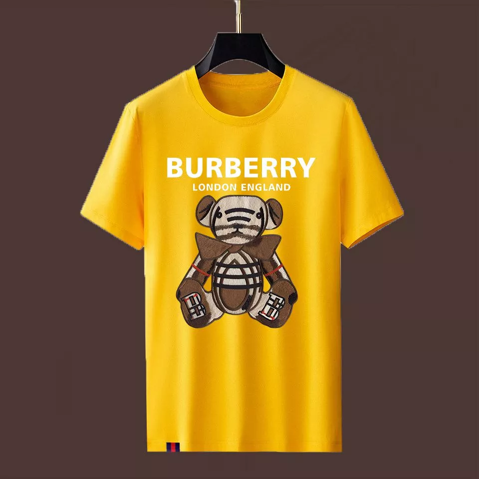 Burberry T-Shirts Short Sleeved For Men Functional 2448