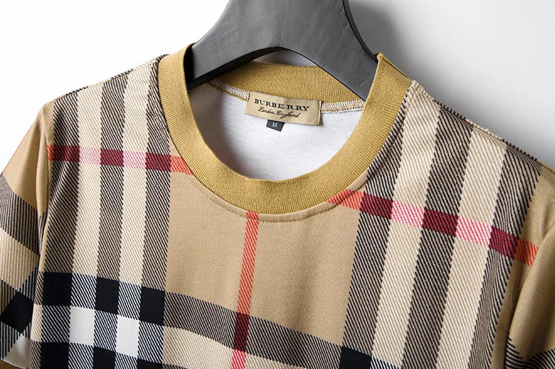 Burberry T-Shirts Short Sleeved For Men Refined 4308