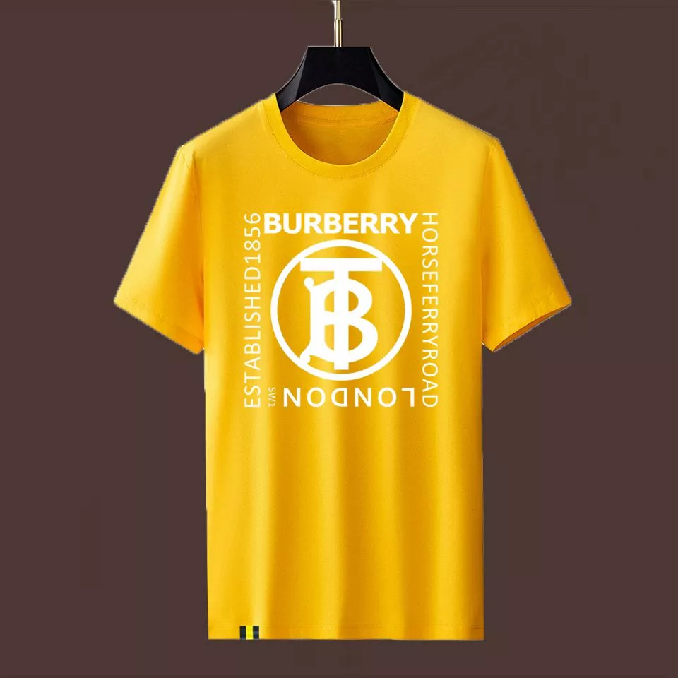 Burberry T-Shirts Short Sleeved For Men Resilient 3000