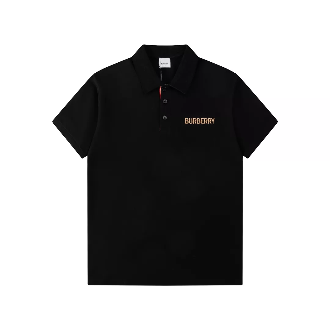 Burberry T-Shirts Short Sleeved For Men Sleek 2356