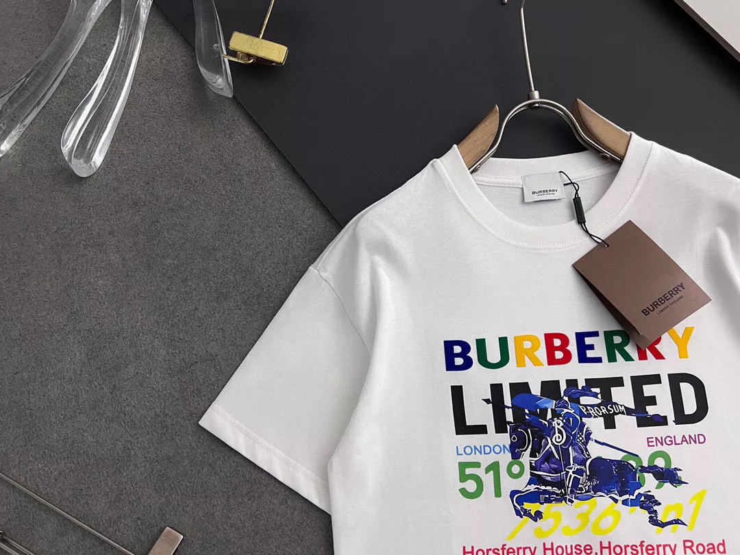 Burberry T-Shirts Short Sleeved For Men Versatile 6616