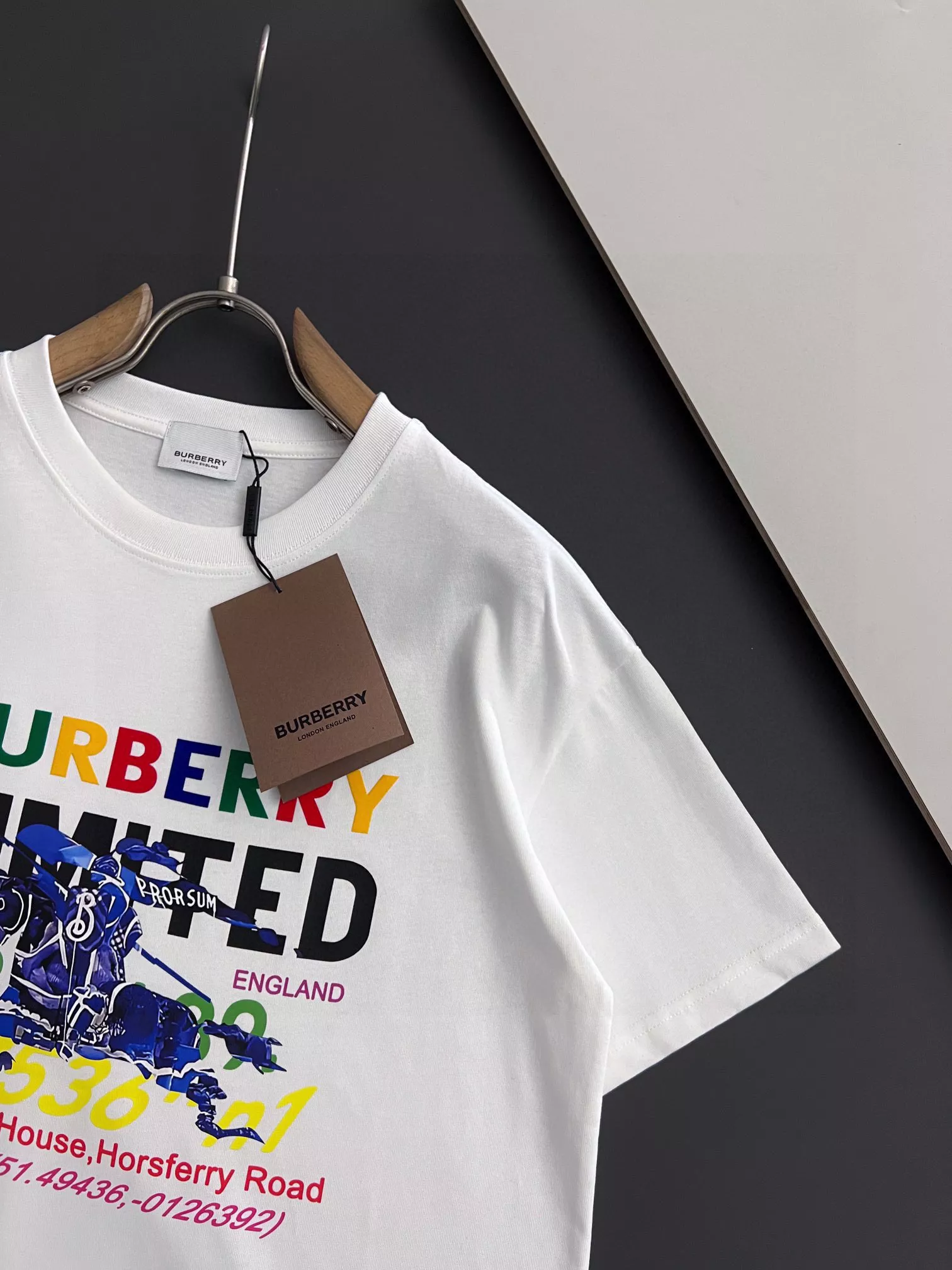 Burberry T-Shirts Short Sleeved For Men Versatile 6616