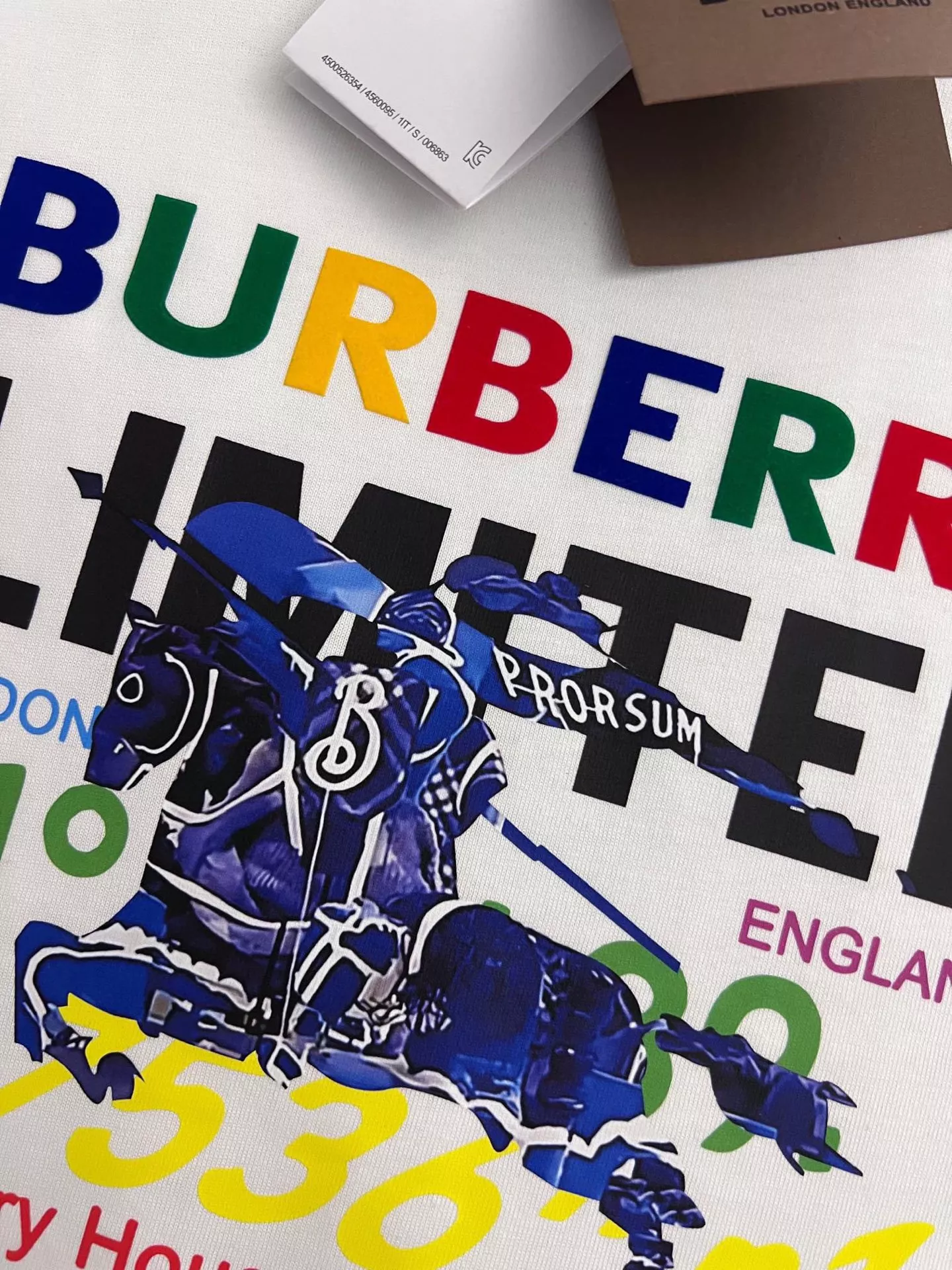 Burberry T-Shirts Short Sleeved For Men Versatile 6616