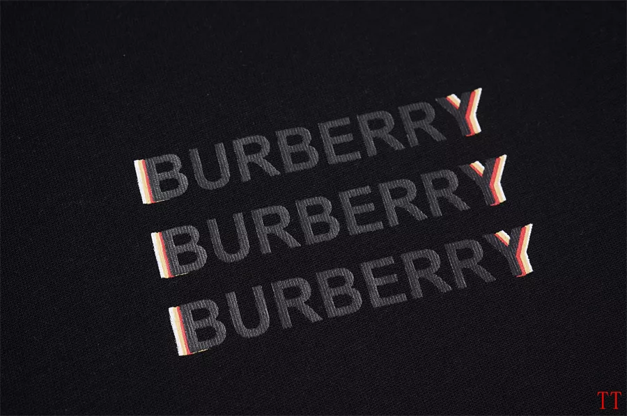 Burberry T-Shirts Short Sleeved For Unisex Breathable 1597