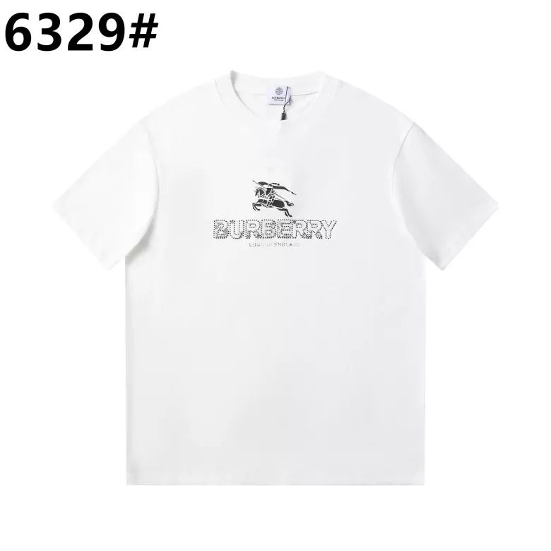 Burberry T-Shirts Short Sleeved For Unisex Breathable 4797