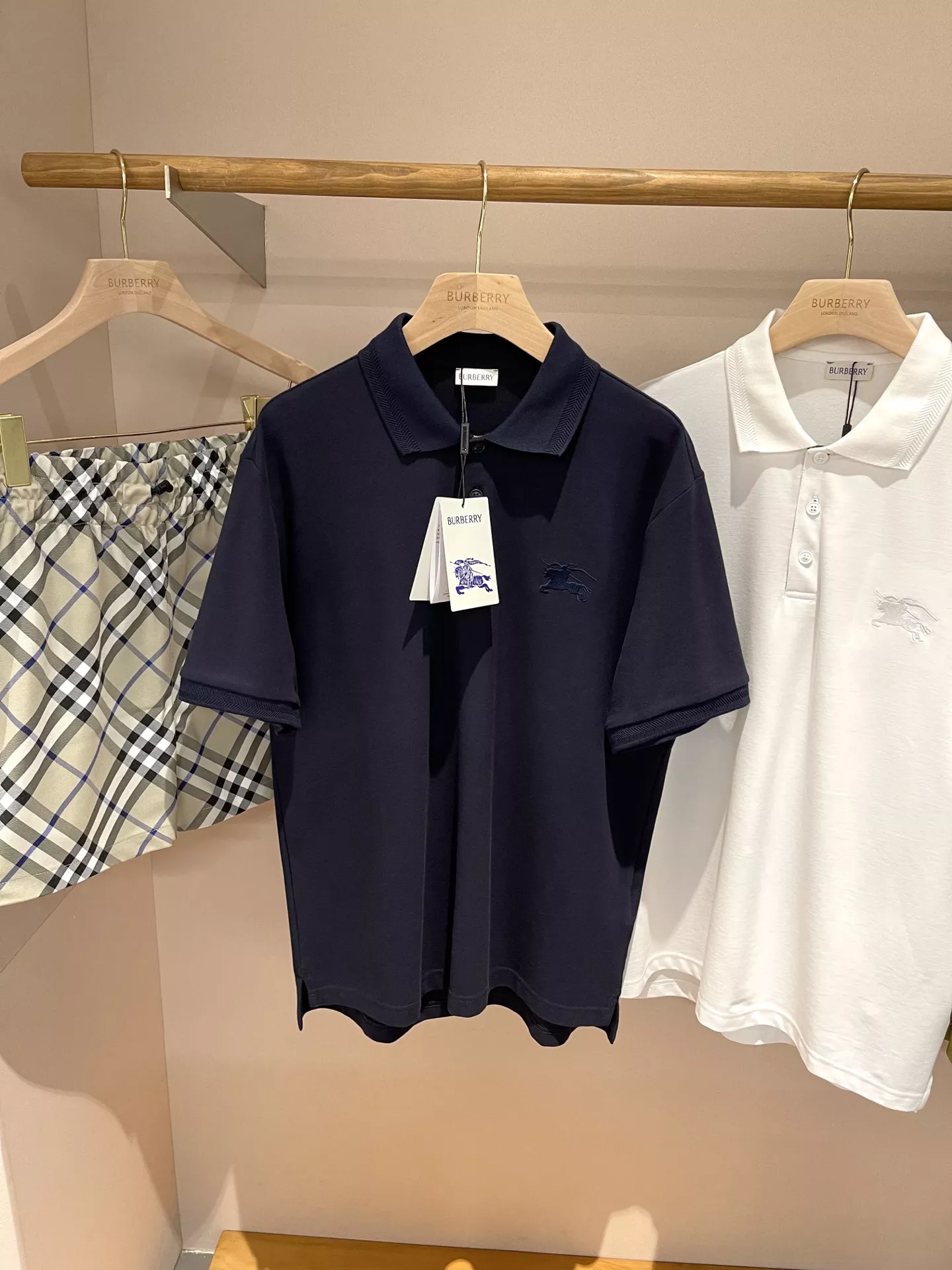 Burberry T-Shirts Short Sleeved For Unisex Breathable 8334