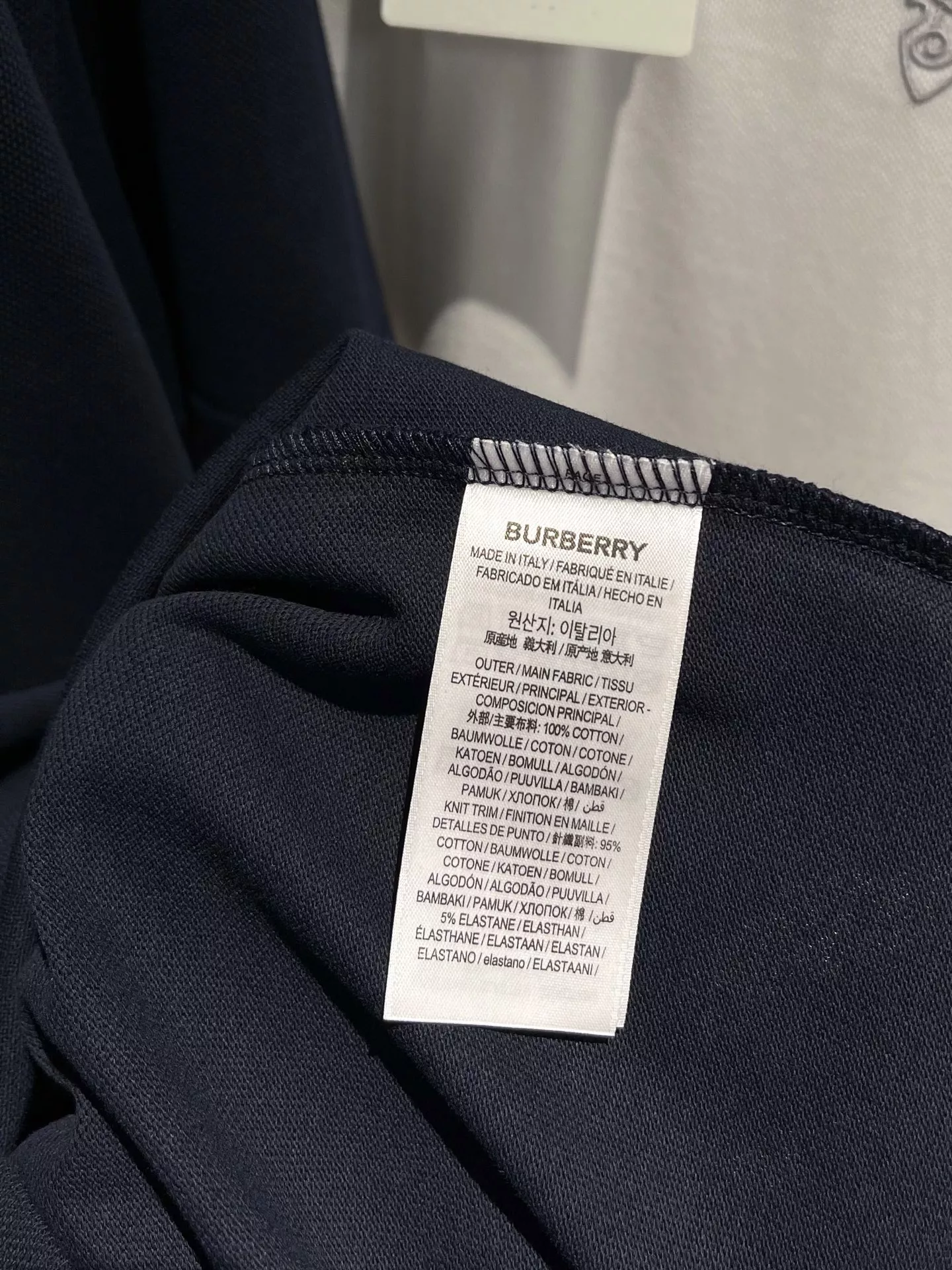 Burberry T-Shirts Short Sleeved For Unisex Breathable 8334
