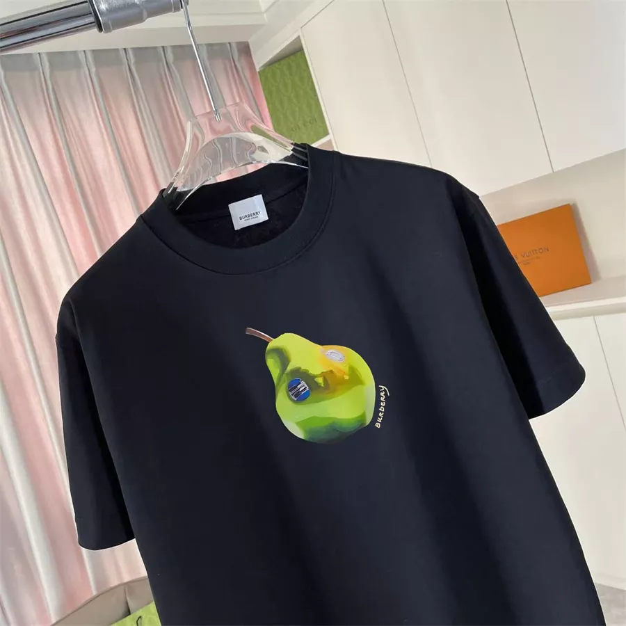 Burberry T-Shirts Short Sleeved For Unisex Compact 7278