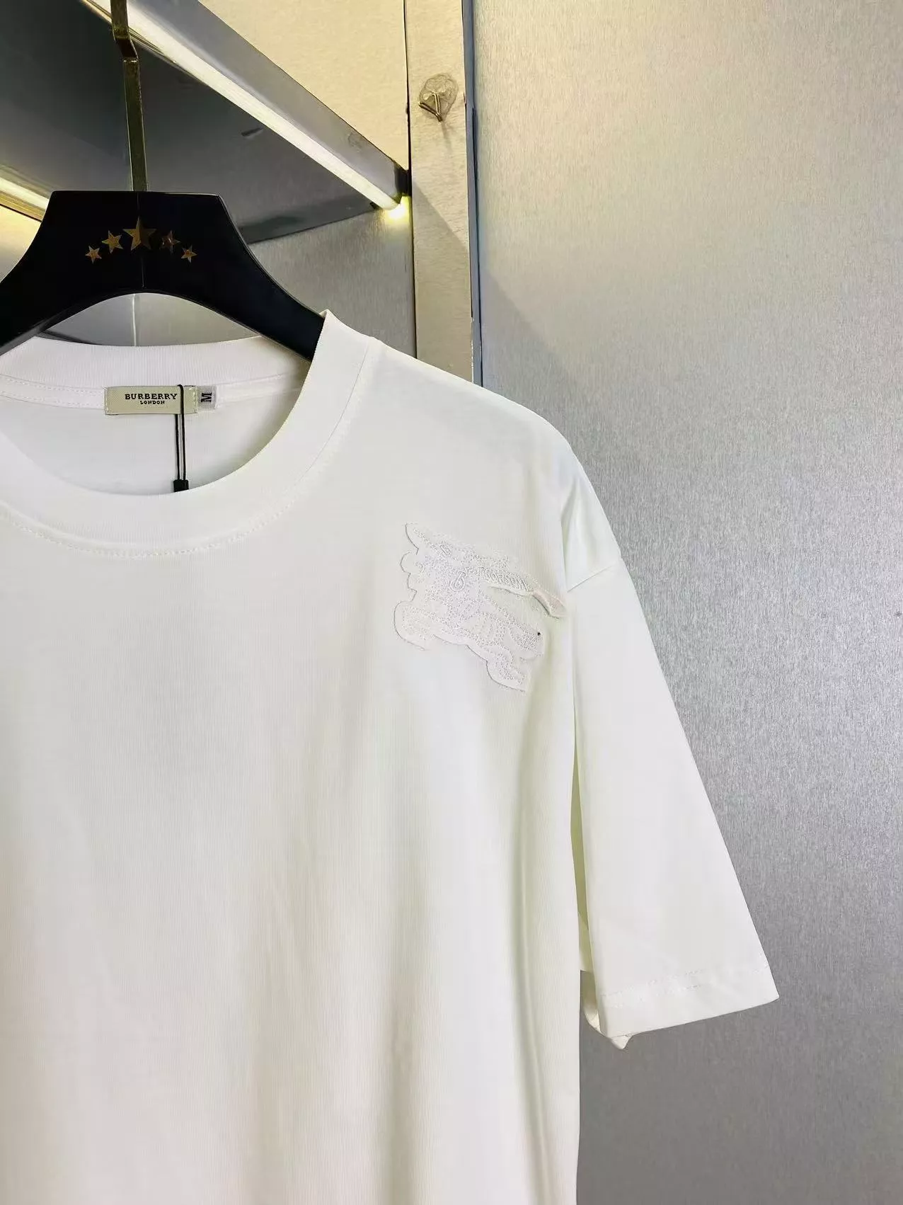 Burberry T-Shirts Short Sleeved For Unisex EasyMatch 7993