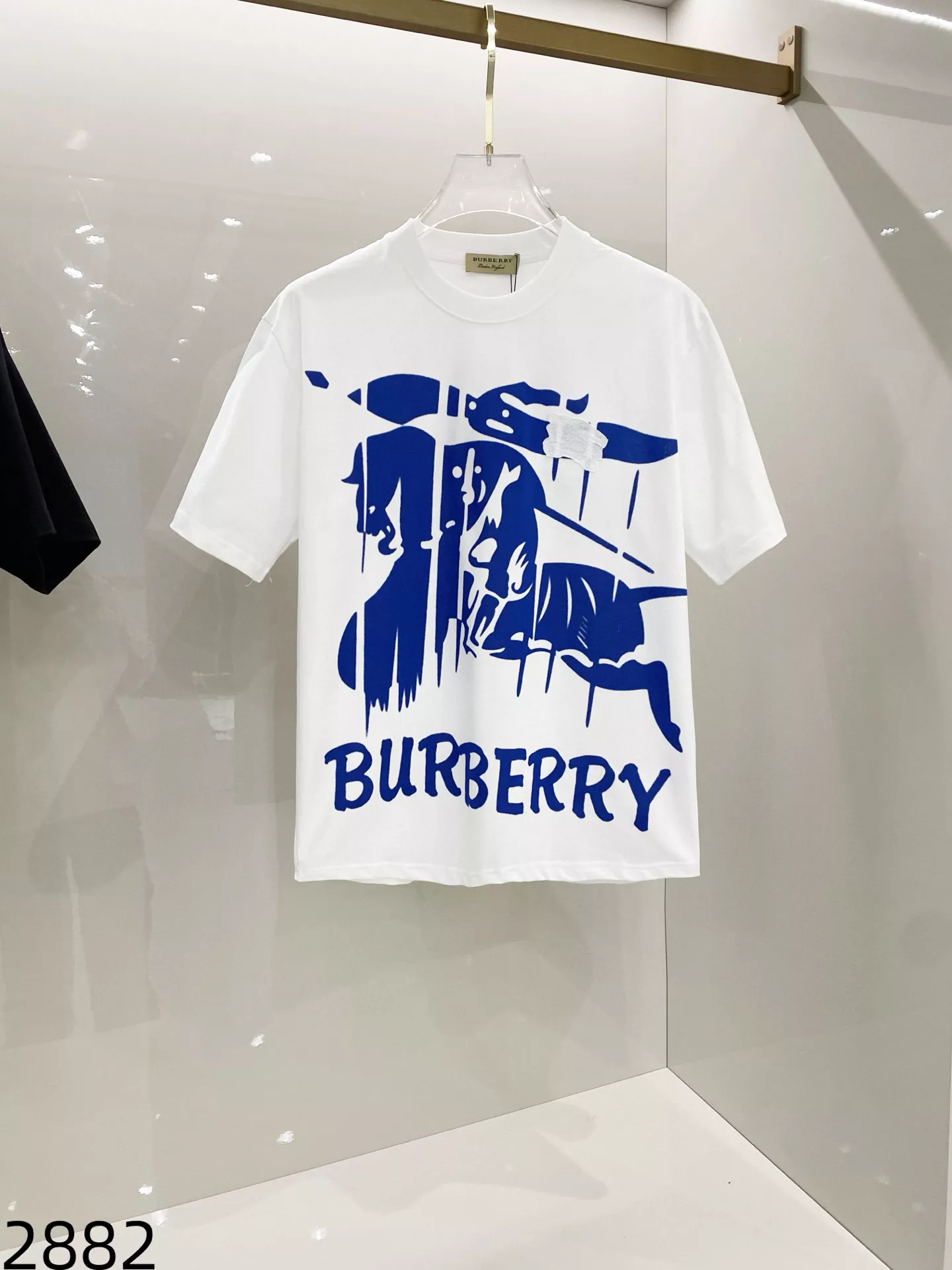 Burberry T-Shirts Short Sleeved For Unisex Flexible 5267