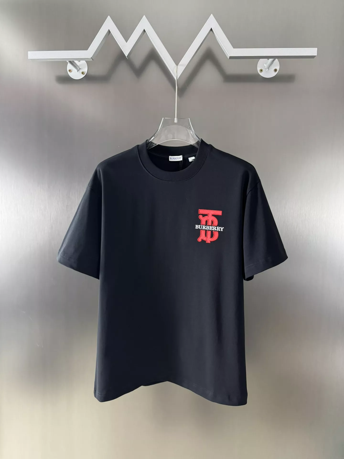 Burberry T-Shirts Short Sleeved For Unisex Minimalist 4762