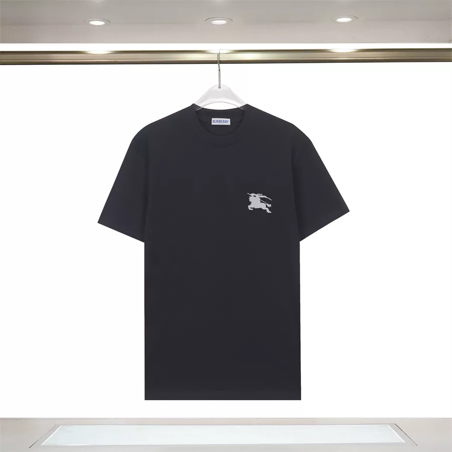 Burberry T-Shirts Short Sleeved For Unisex Modern 4851
