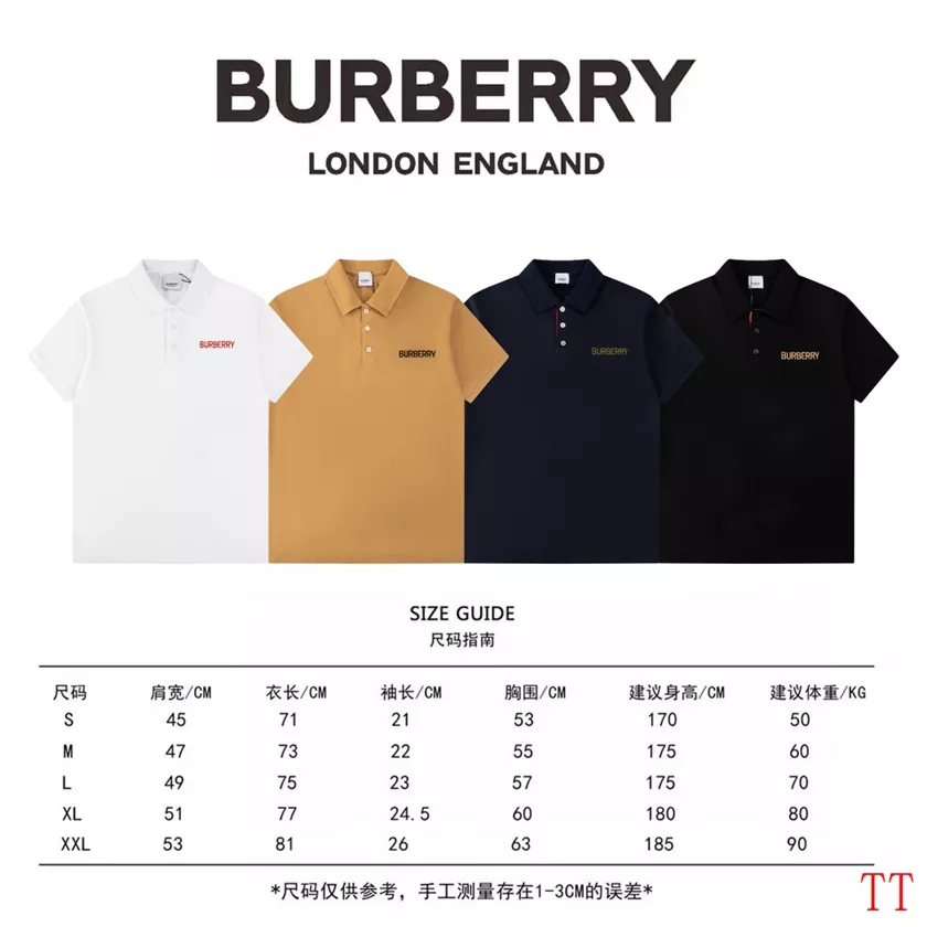 Burberry T-Shirts Short Sleeved For Unisex Popular 3313