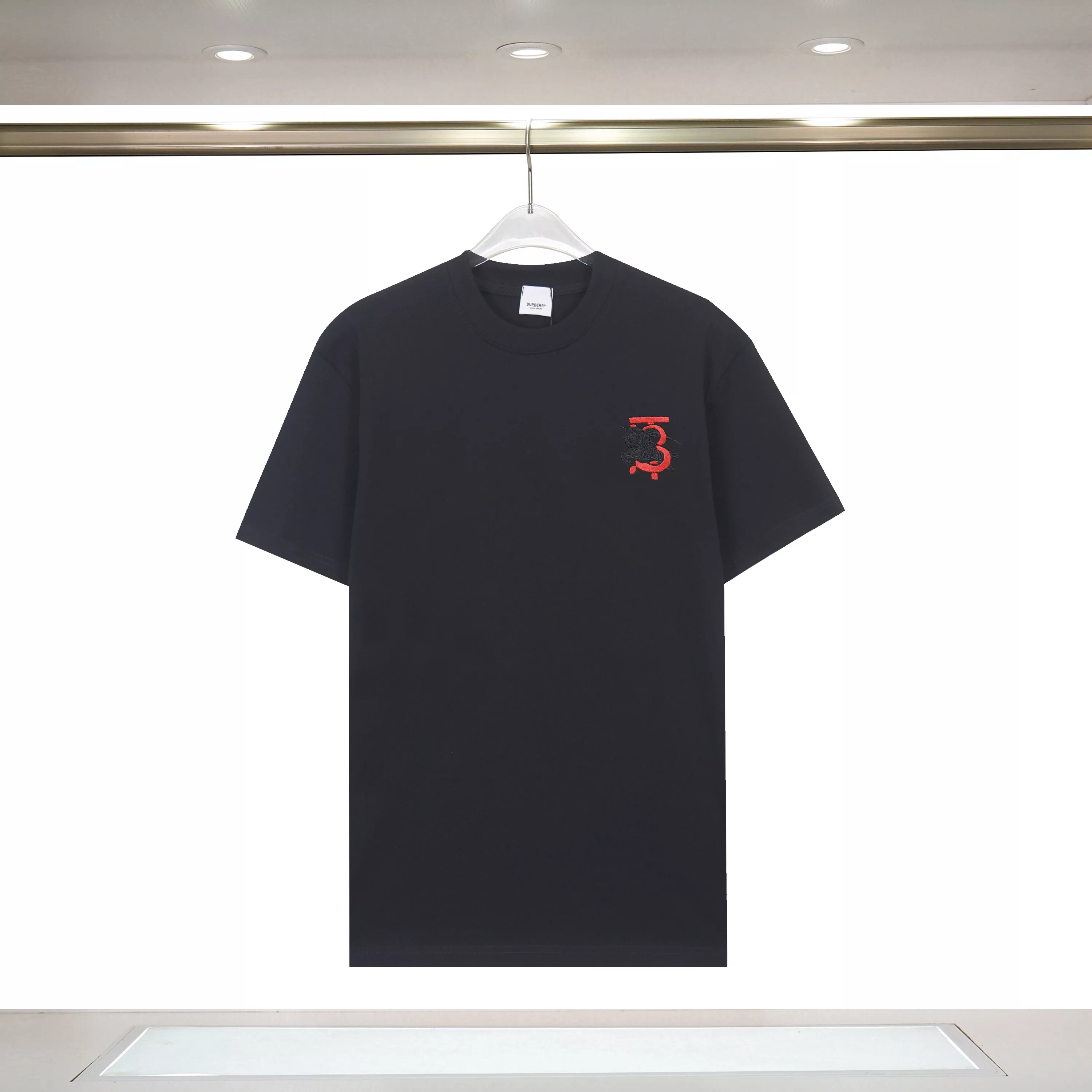 Burberry T-Shirts Short Sleeved For Unisex Sleek 9310