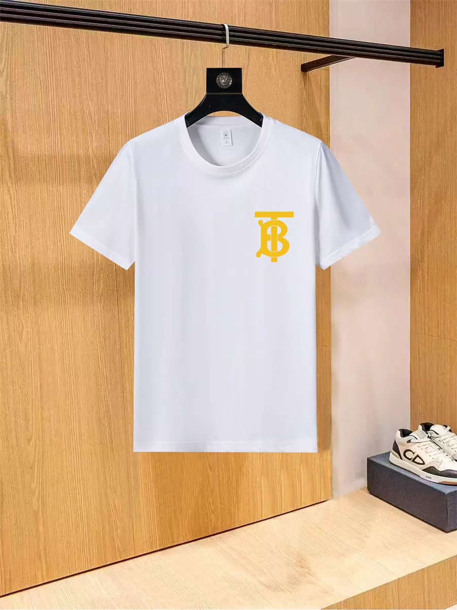 Burberry T-Shirts Short Sleeved For Unisex Soft 2161