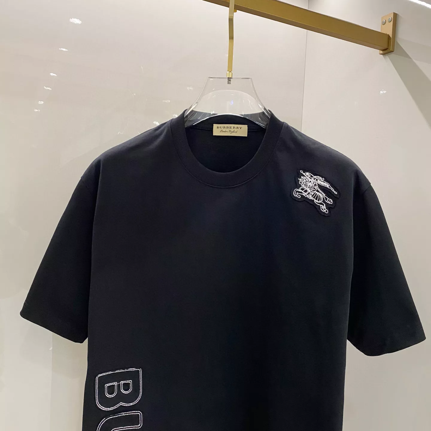 Burberry T-Shirts Short Sleeved For Unisex Sophisticated 938