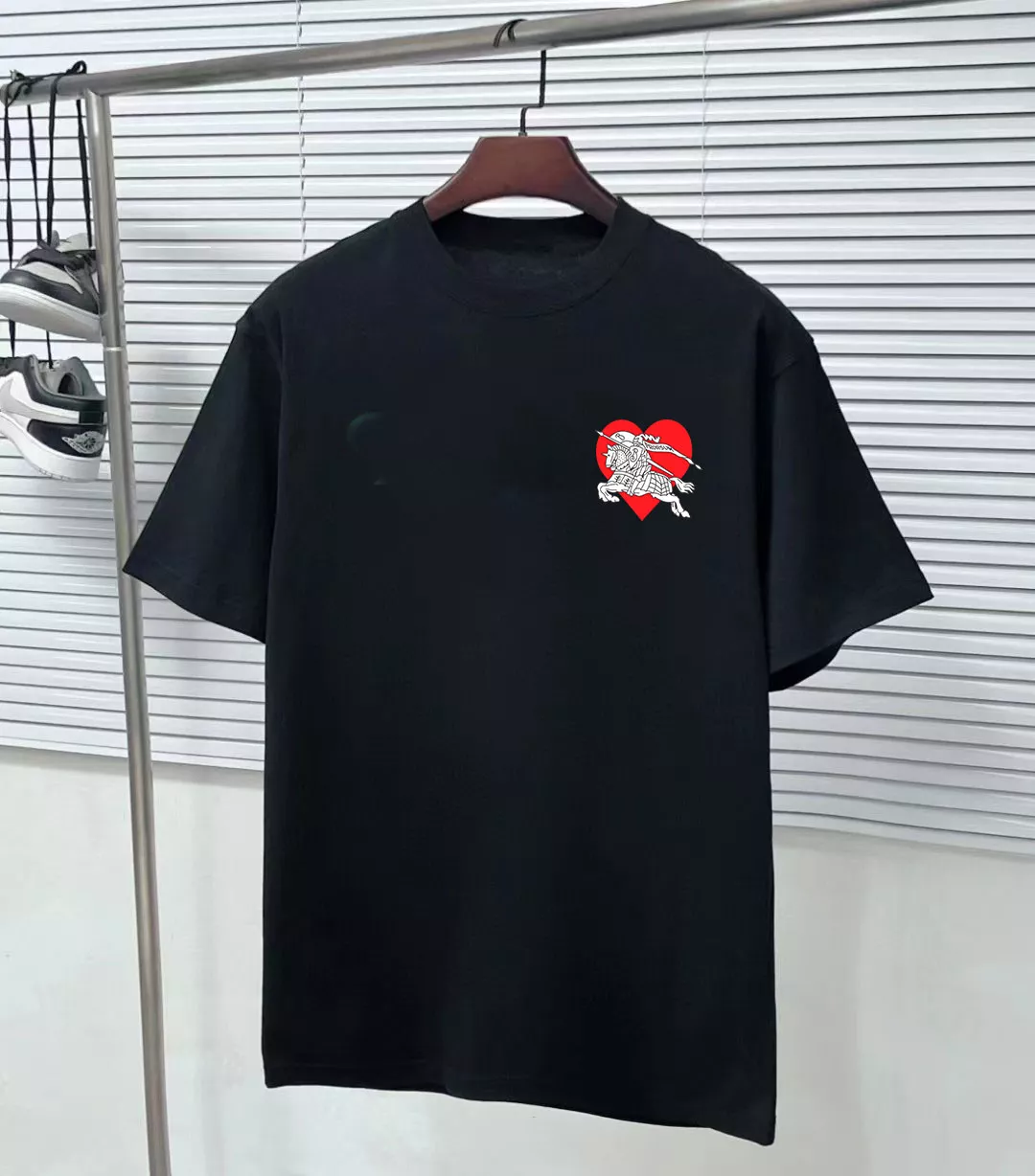 Burberry T-Shirts Short Sleeved For Unisex Trendy 1721