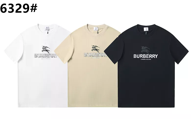 Burberry T-Shirts Short Sleeved For Unisex Unique 1973