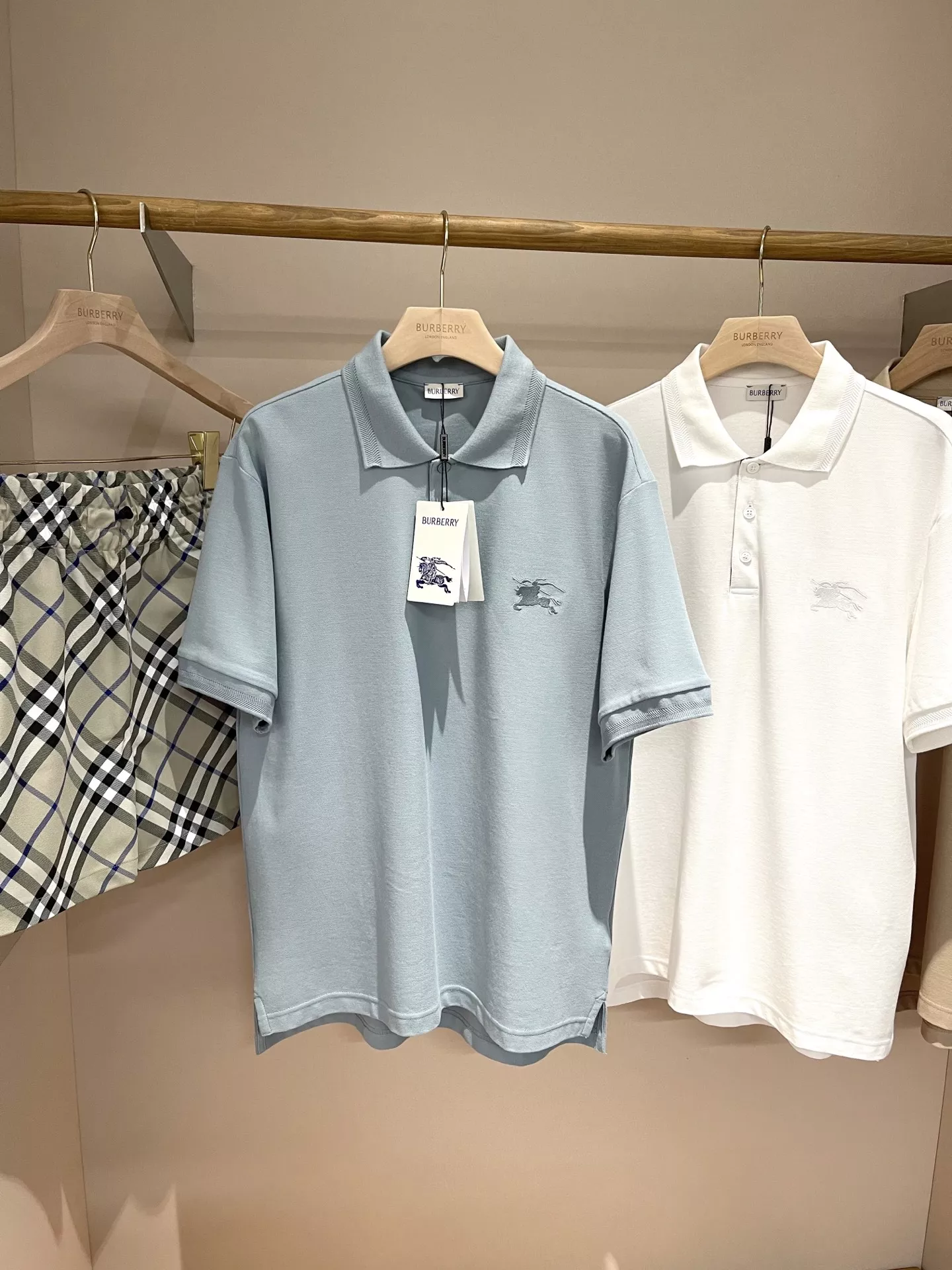 Burberry T-Shirts Short Sleeved For Unisex UrbanStyle 1597