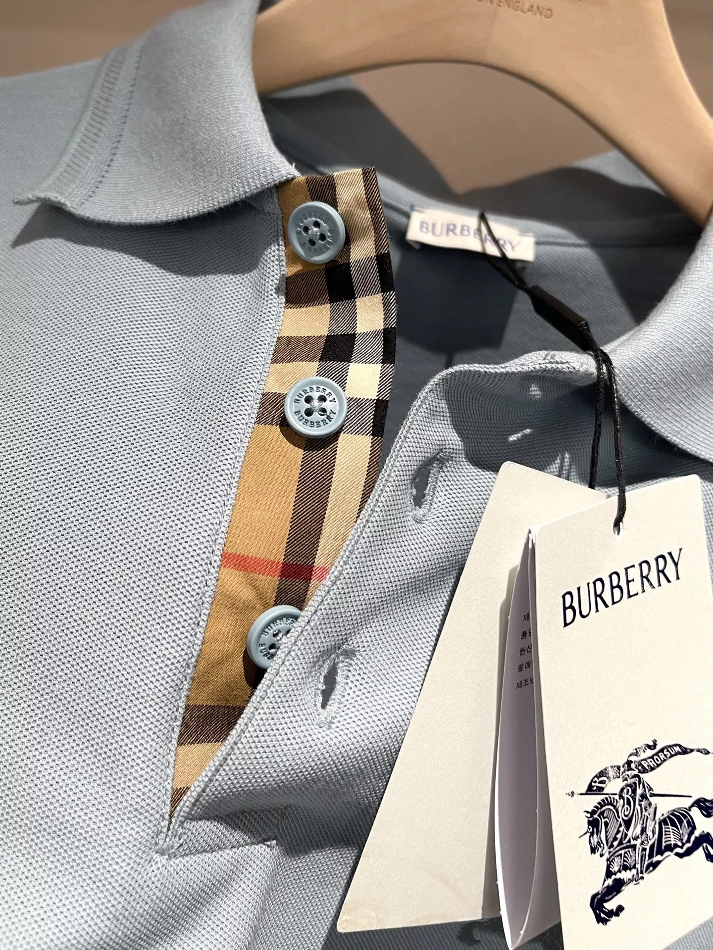 Burberry T-Shirts Short Sleeved For Unisex UrbanStyle 1597