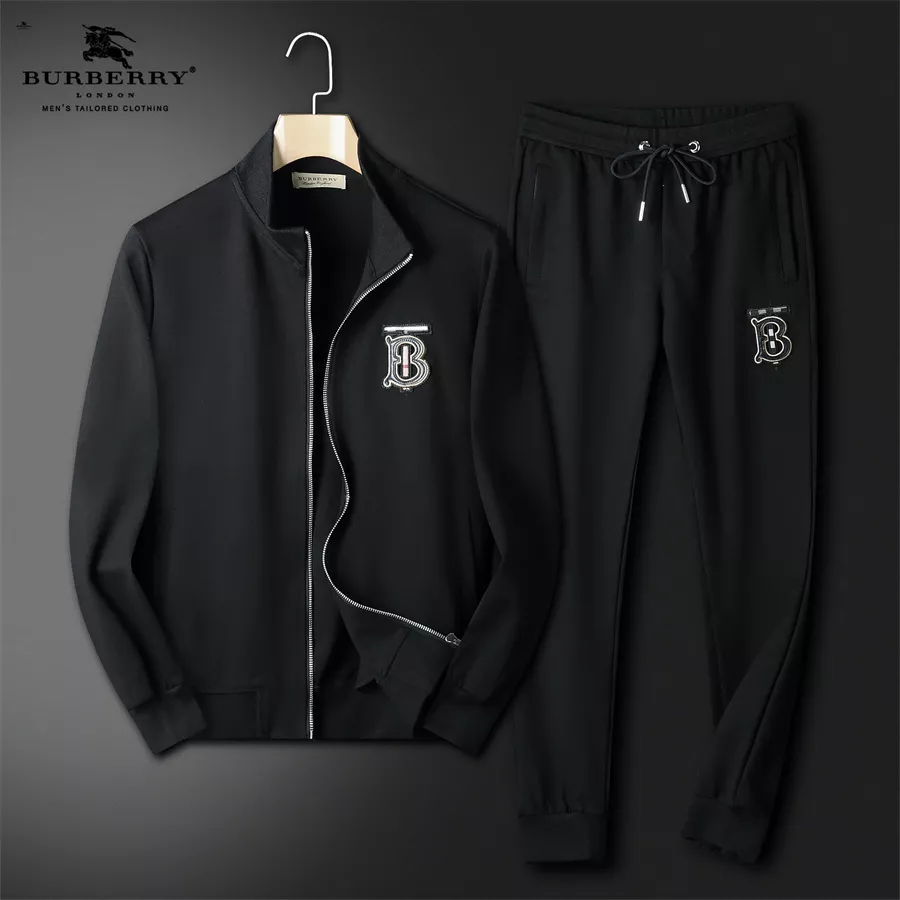 Burberry Tracksuits Long Sleeved For Men Bold 7186