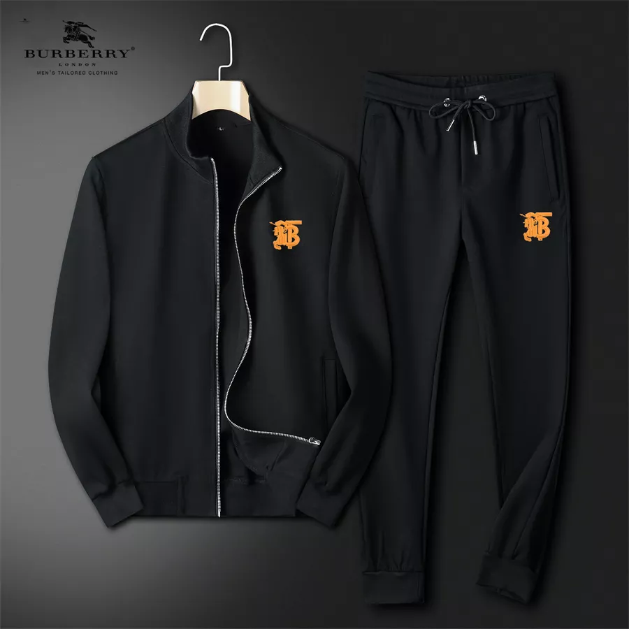Burberry Tracksuits Long Sleeved For Men EyeCatching 9390