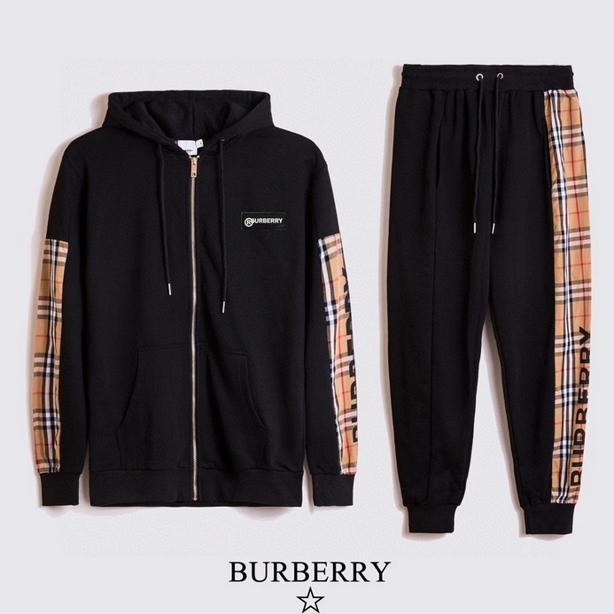 Burberry Tracksuits Long Sleeved For Men Modern 959