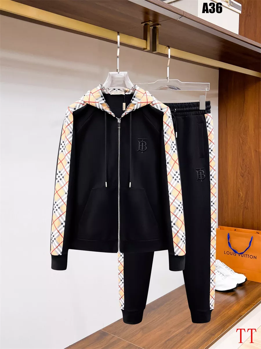 Burberry Tracksuits Long Sleeved For Men TopPick 3919