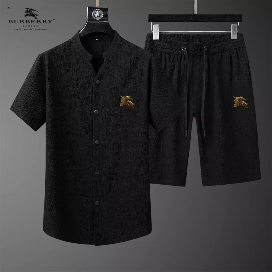 Burberry Tracksuits Short Sleeved For Men GoAnywhere 6434