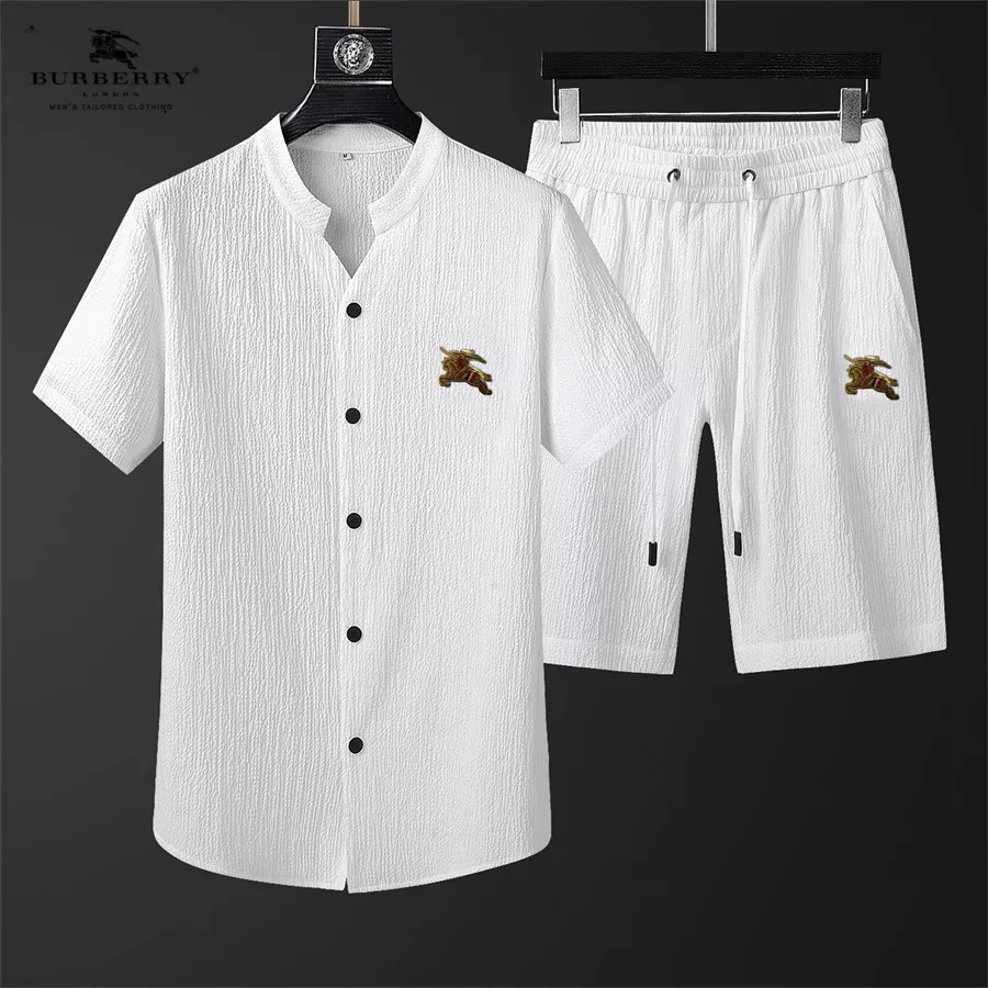 Burberry Tracksuits Short Sleeved For Men GoAnywhere 7767