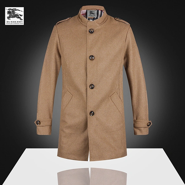 Burberry Trench Coat Long Sleeved For Men Fashionable 1955