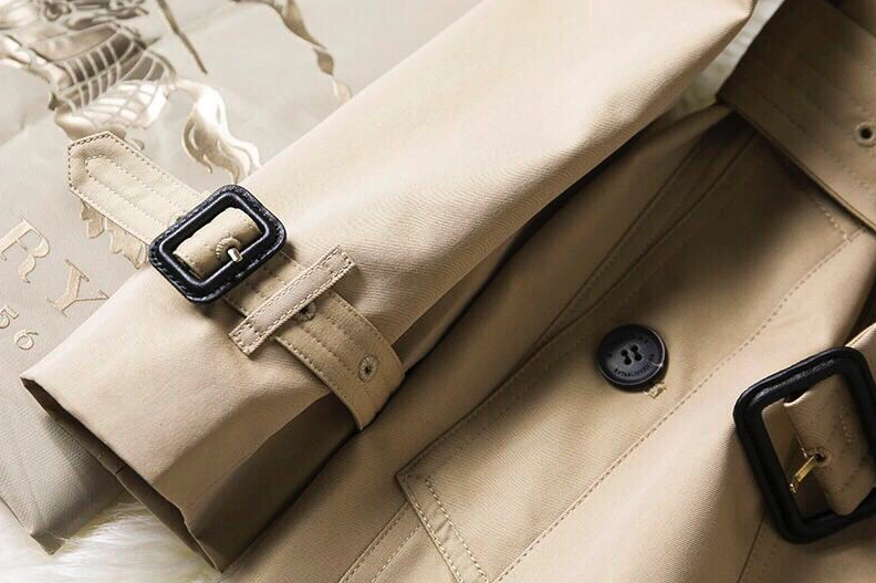 Burberry Trench Coat Long Sleeved For Women NewStyle 9727