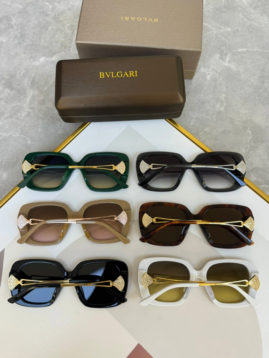 Bvlgari AAA Quality Sunglasses Lightweight 3344