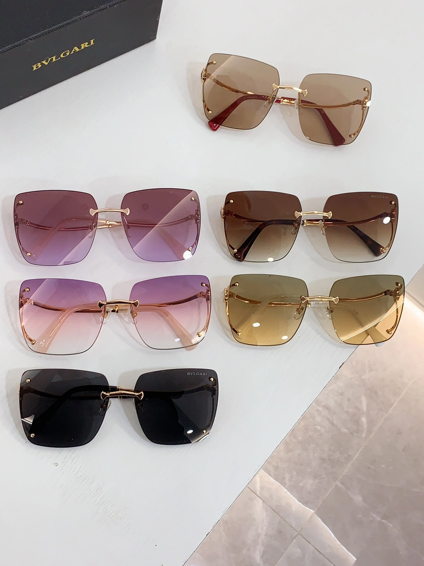 Bvlgari AAA Quality Sunglasses Trendy 9601