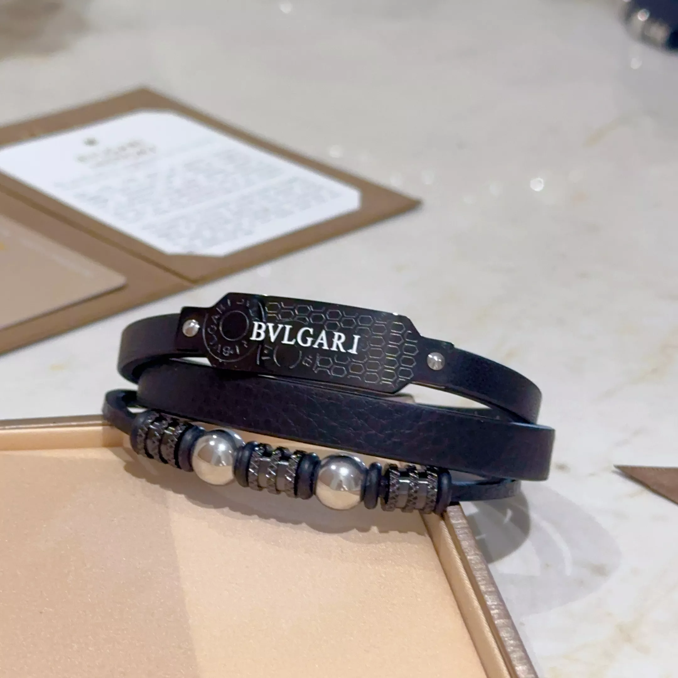 Bvlgari Bracelets Breathable 5539