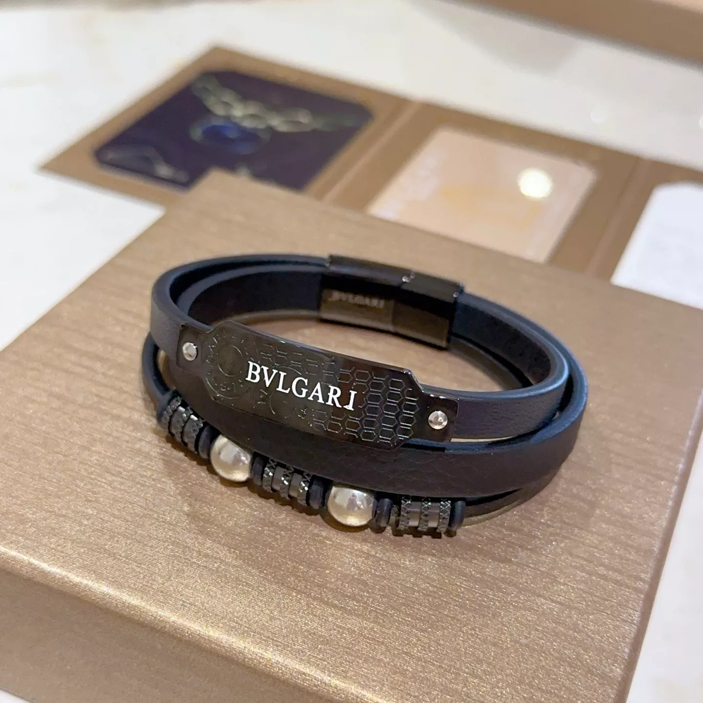 Bvlgari Bracelets Breathable 5539