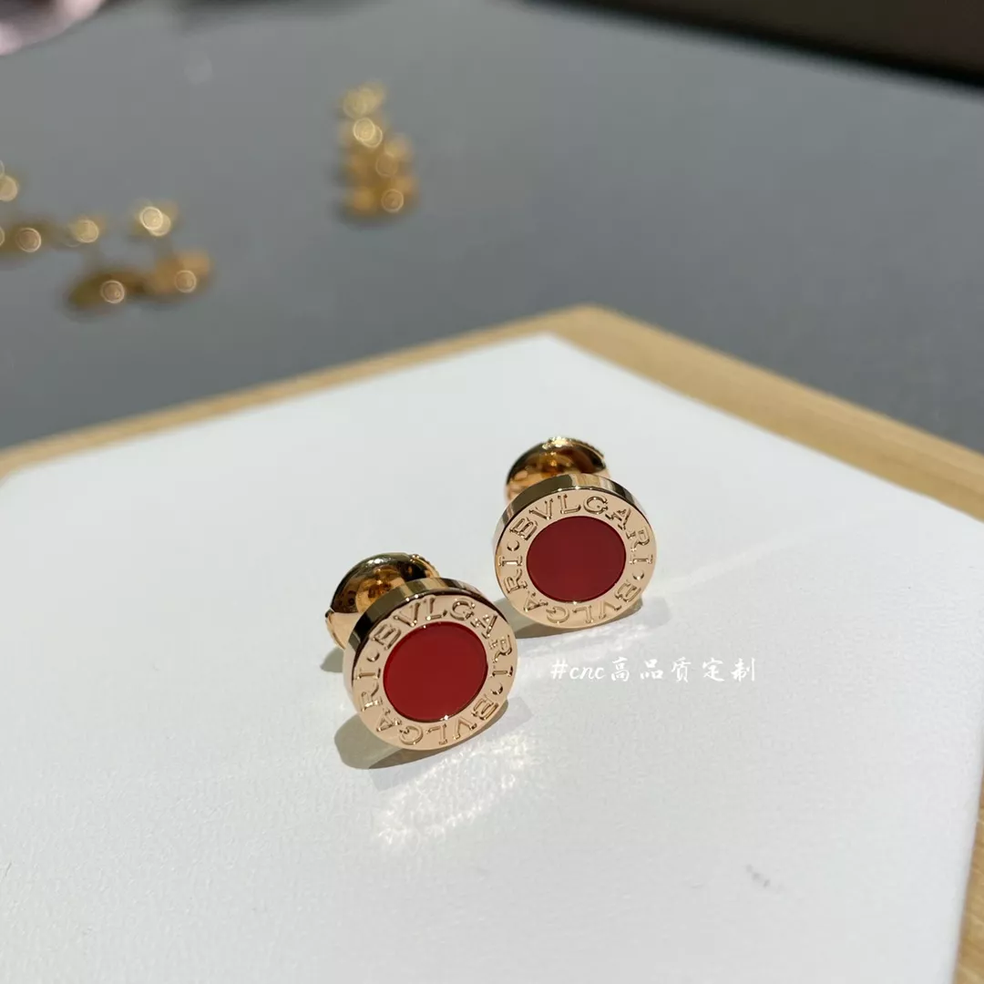 Bvlgari Earrings For Women Minimalist 380