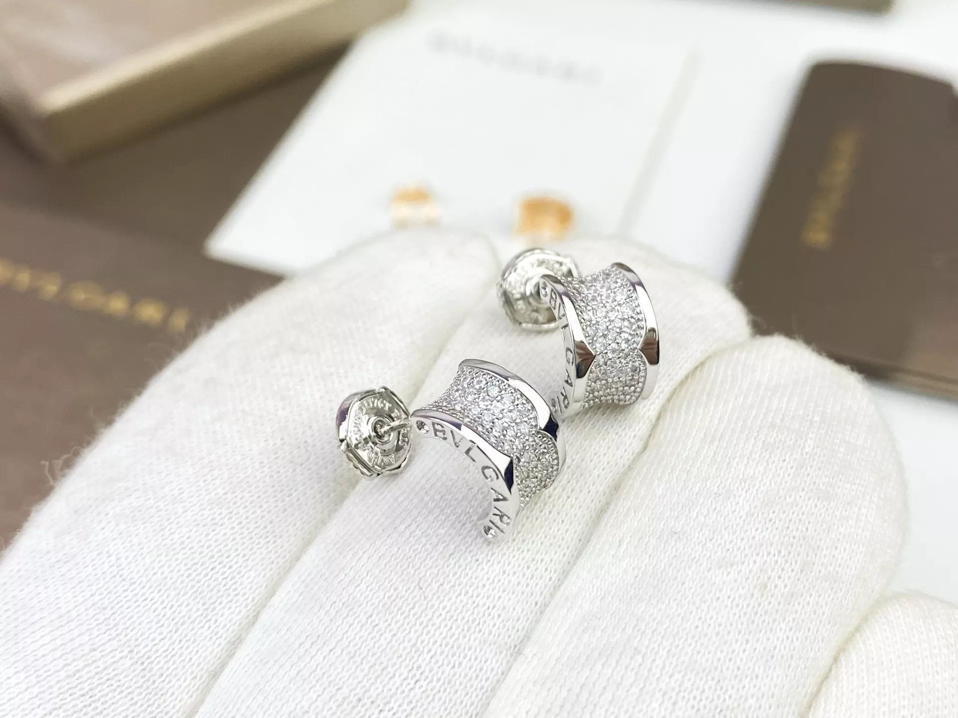 Bvlgari Earrings For Women Sophisticated 8265