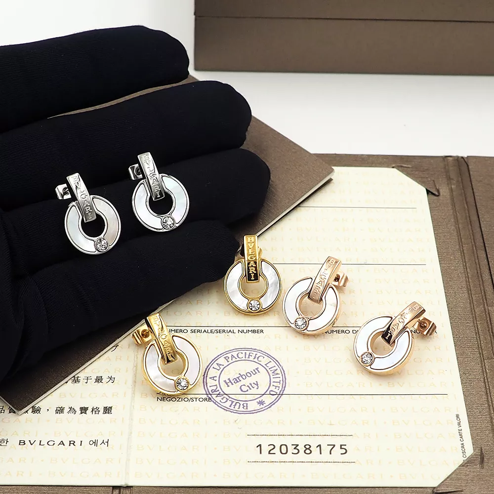 Bvlgari Earrings For Women Stylish 8535